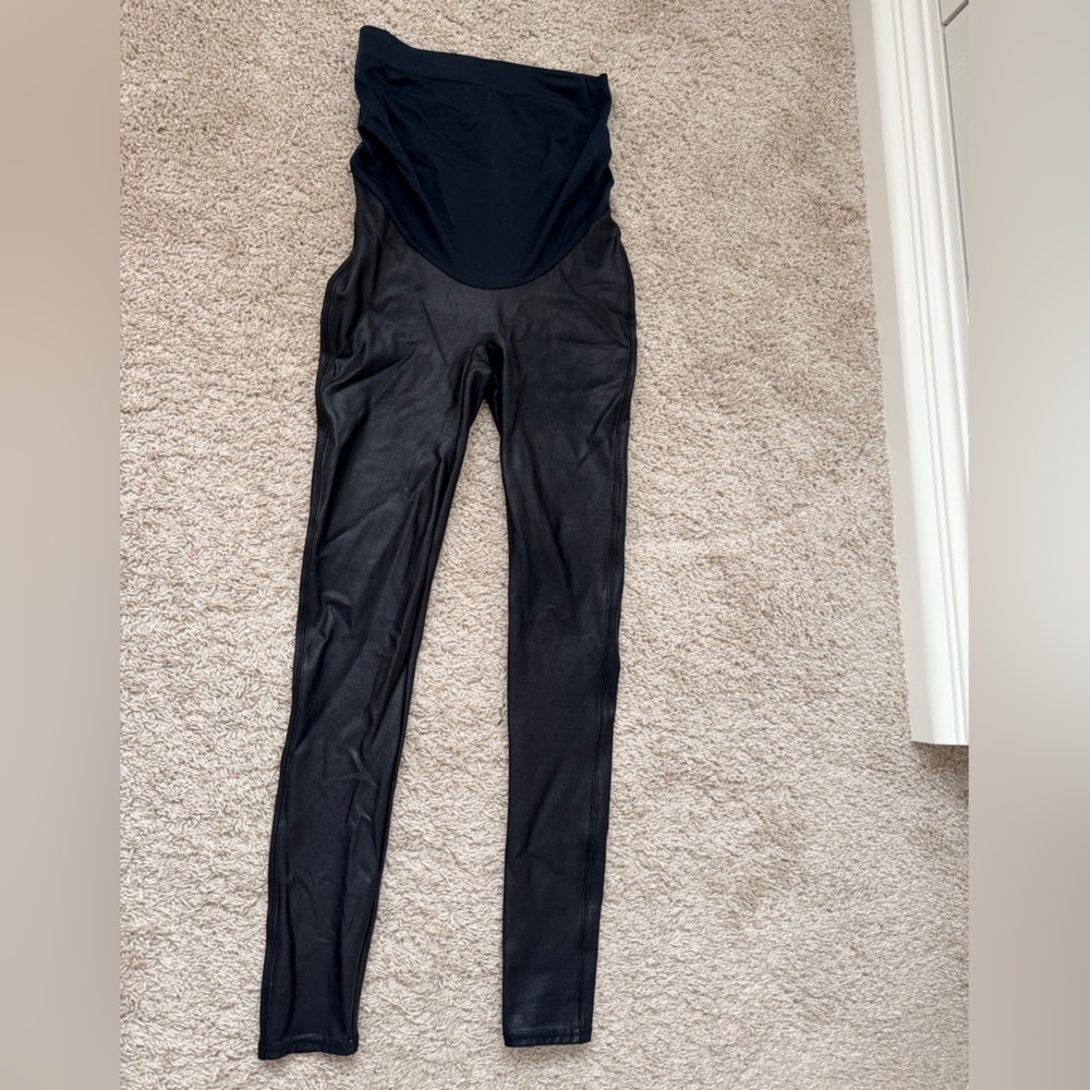 SPANX Maternity Black Sculpting Leggings